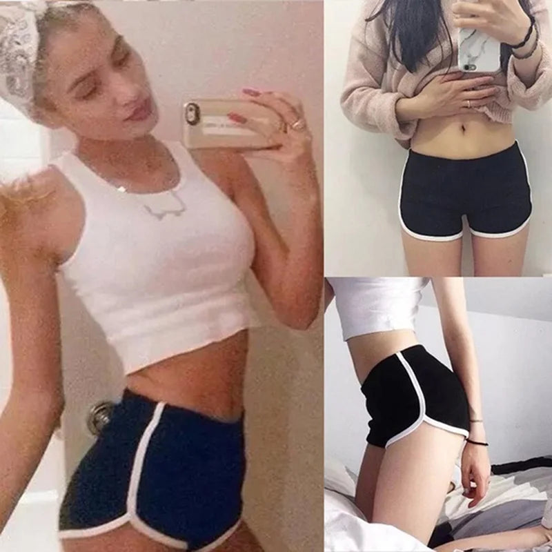 Summer Women's Cotton Yoga Shorts Exercise Bike Sexy Casual Pajamas