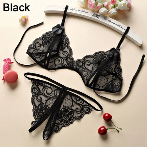 1set Lingerie Femme Sexy Women Lady Sexy Lingerie Lace Underwear