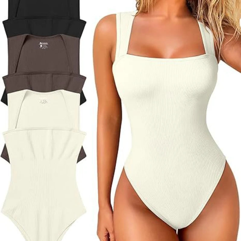 Sexy Women Jumpsuits Shorts Female Sleeveless Sport Romper Bodysuits