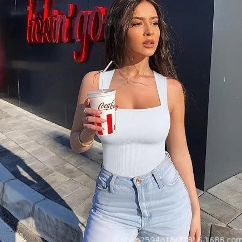 Sexy Women Jumpsuits Shorts Female Sleeveless Sport Romper Bodysuits