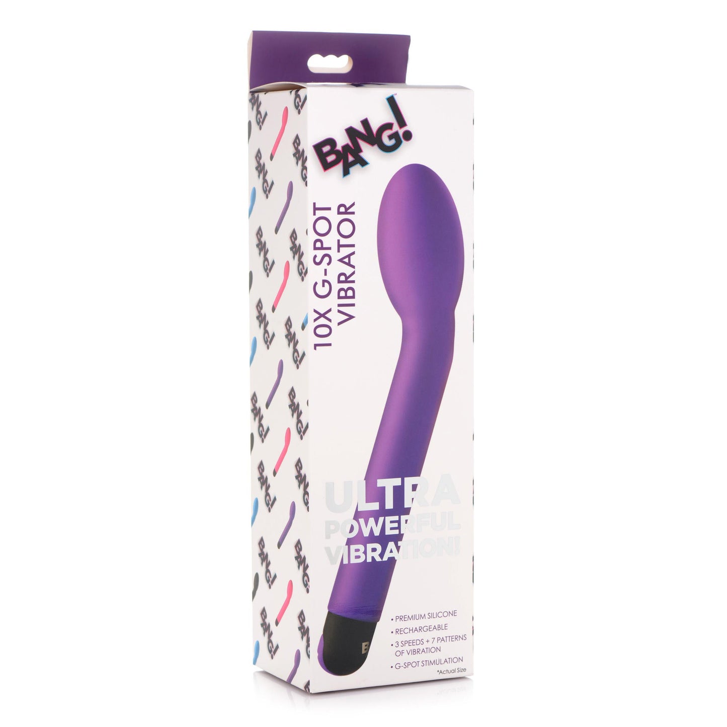 10X G-Spot Vibrator - Purple