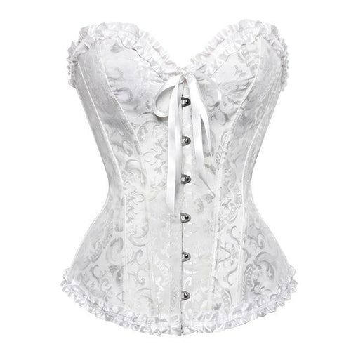 X Sexy Women steampunk clothing gothic Plus Size Corsets Lace Up boned